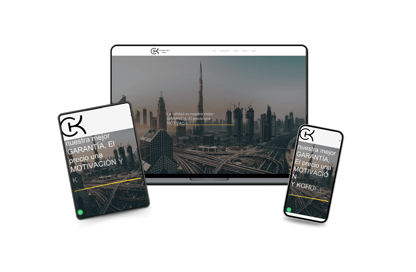 Desarrollo del Sitio Web kohui.com.mx