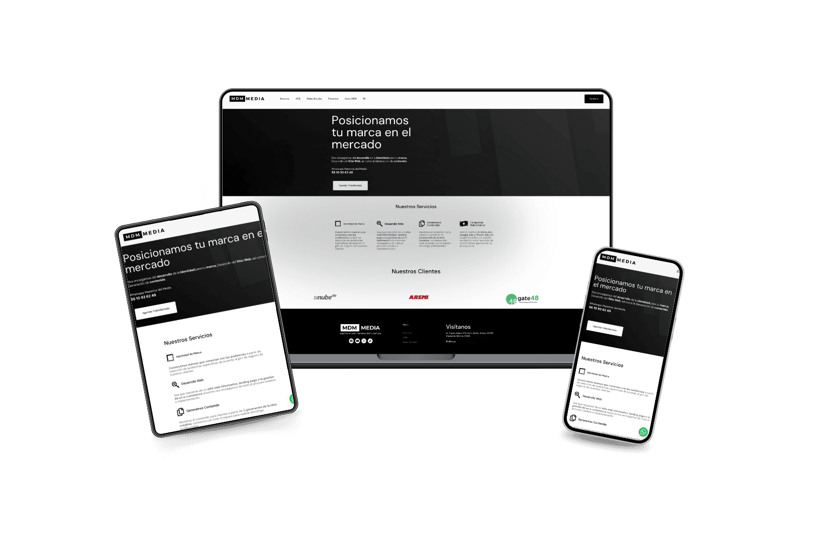 Desarrollo Integral del Sitio Web maestrodelmedia.com