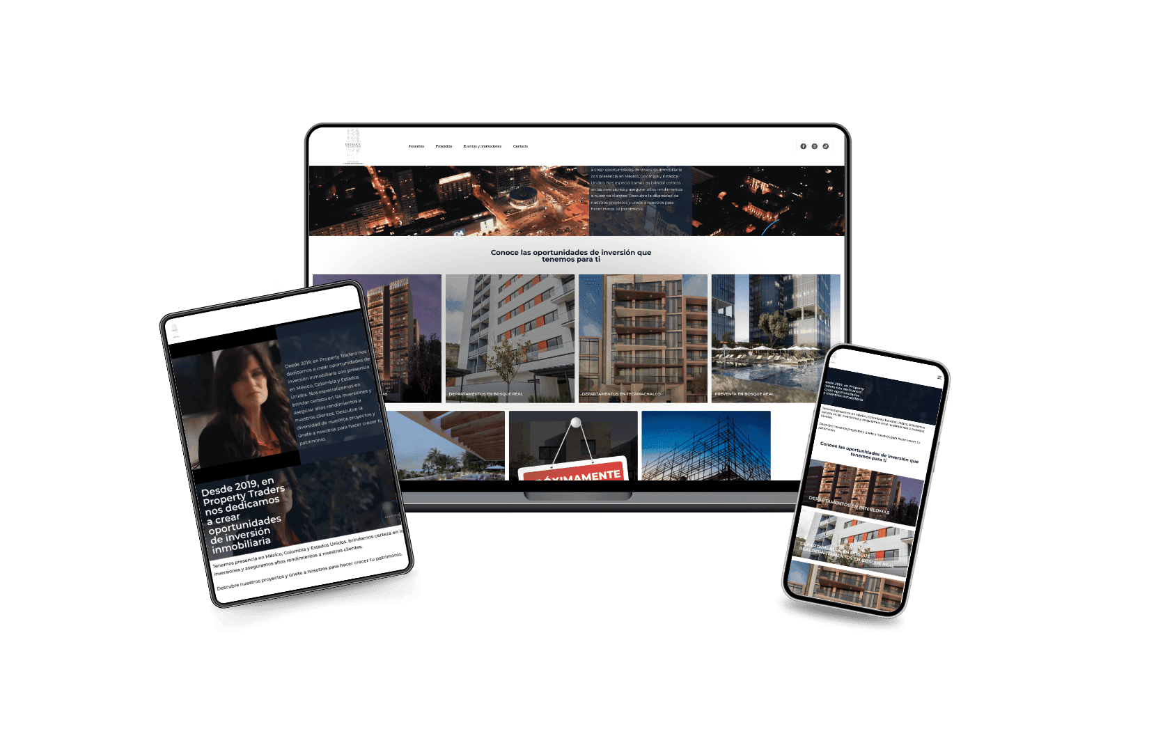 Property Traders - Plataforma Inmobiliaria Online