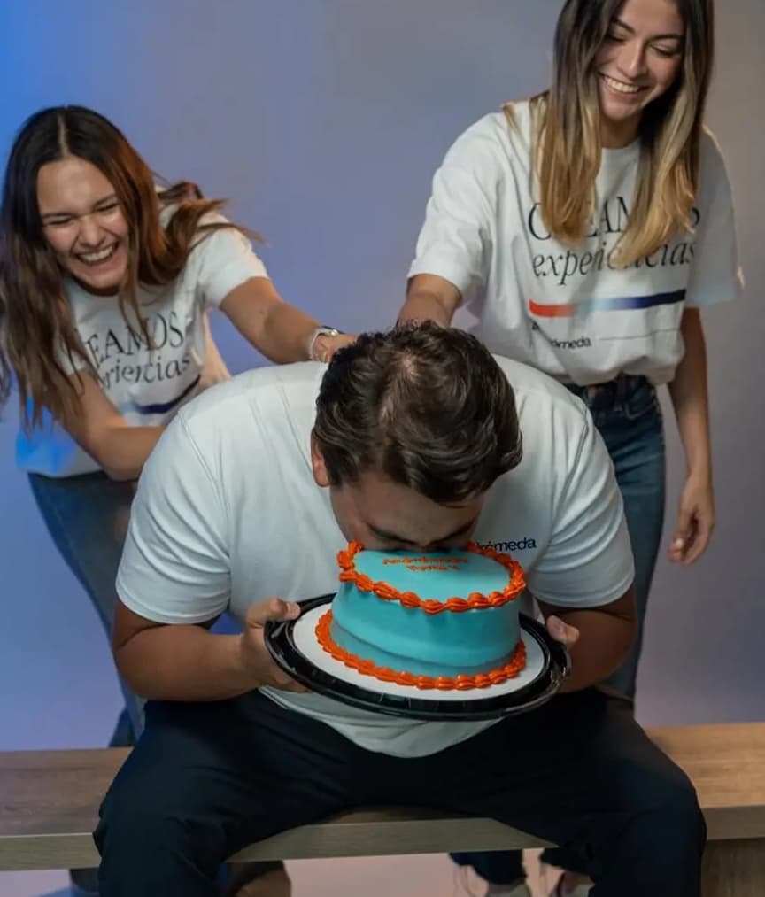 Celebración del equipo