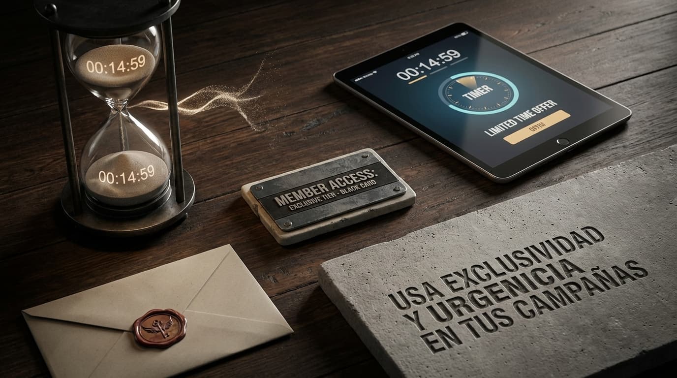 Usa Exclusividad y Urgencia en Tus Campañas
