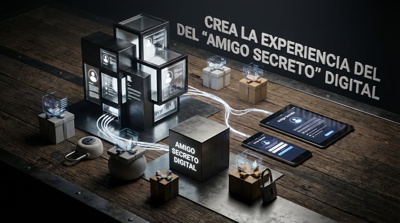 Crea la Experiencia del 'Amigo Secreto' Digital