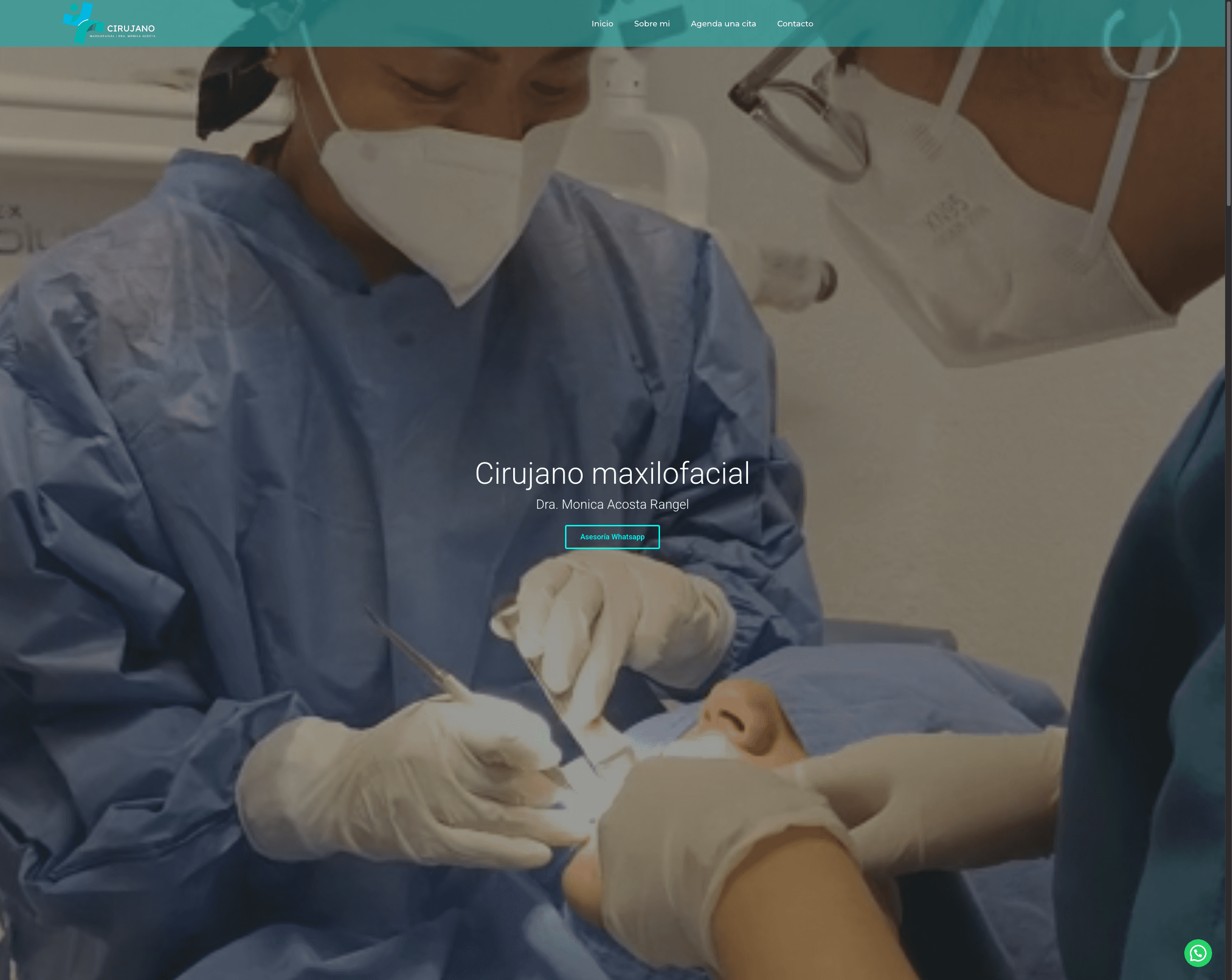 Página de inicio de cirujano-maxilofacial.com