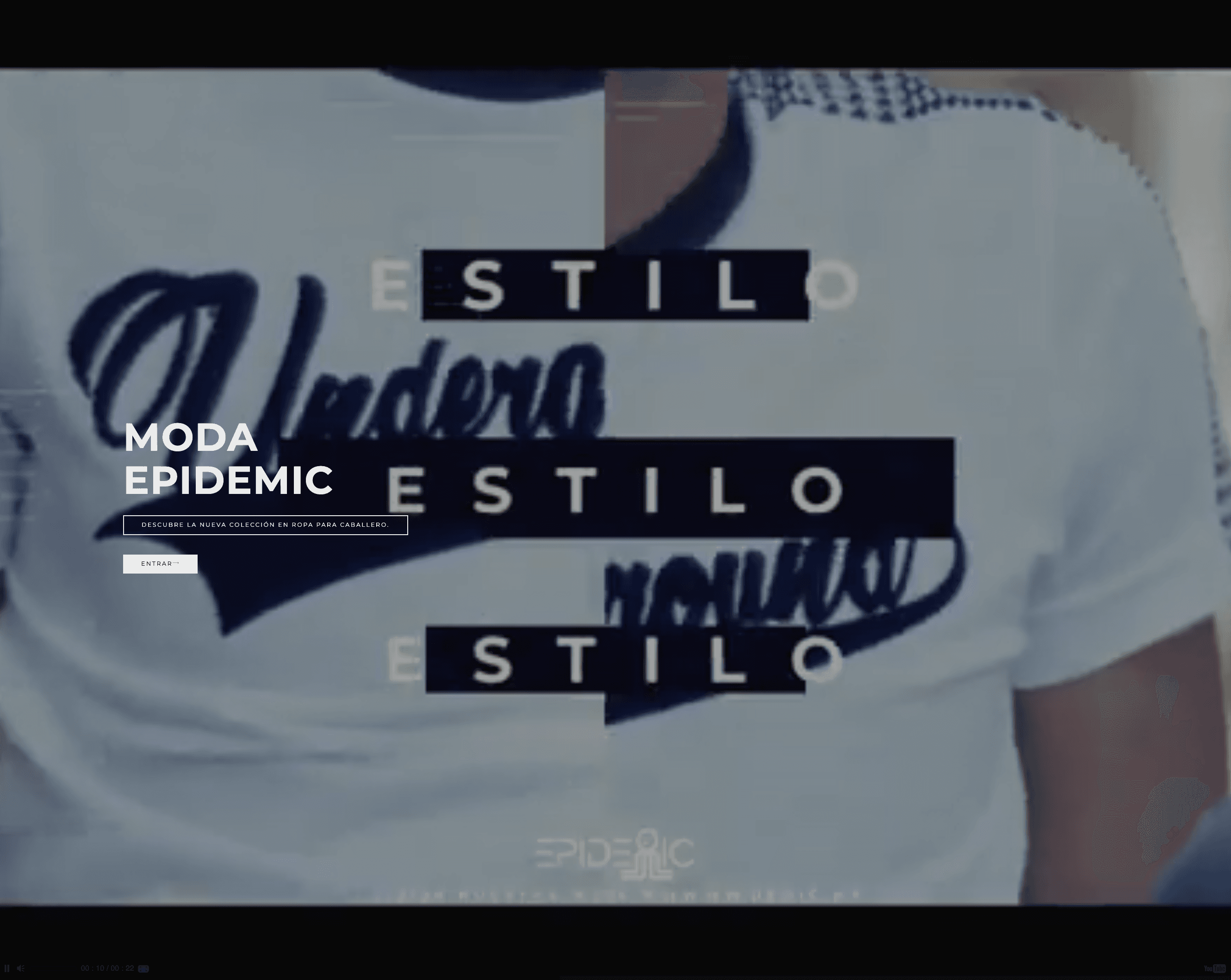 Página de inicio de Epidemic.mx