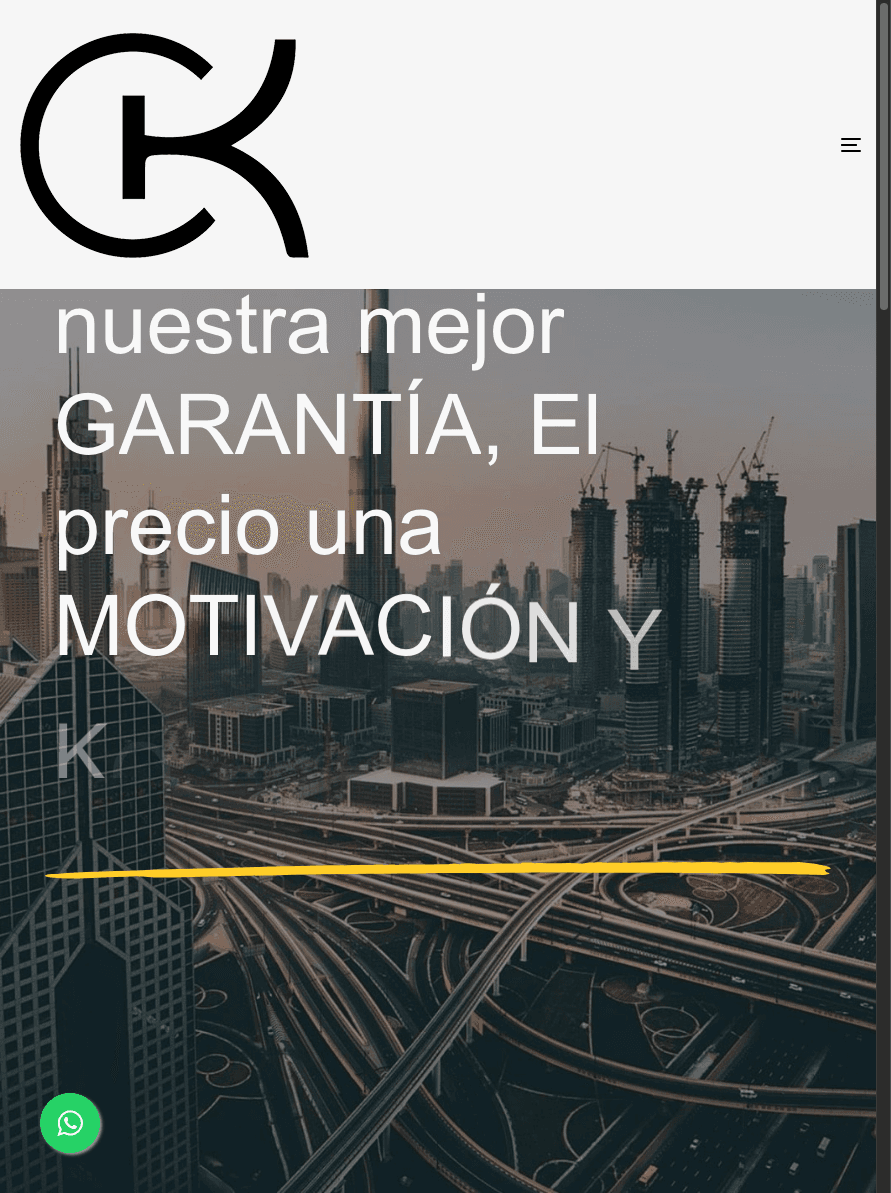 Sitio de Kohui Servicios Profesionales en tablet